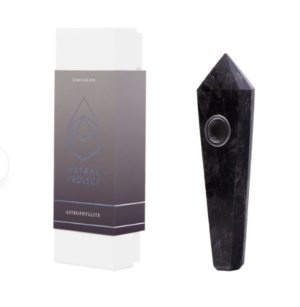 Astral Project Jewel Pipe - Obsidian