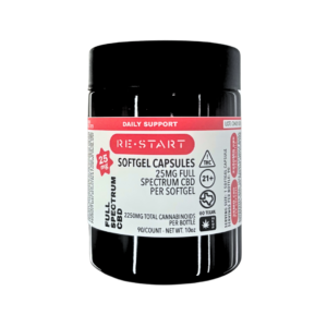 Full Spectrum CBD Capsules 25mg 90-ct