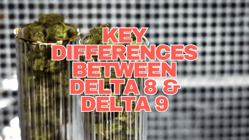 Is delta 8 stronger than delta 9? KEY DIFFERENCES