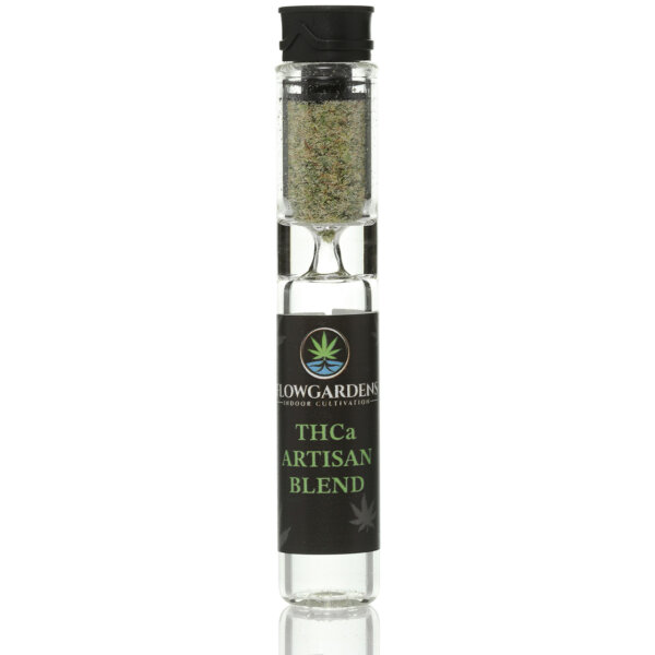 THCA Pre-Filled Glass Chillum Pablo Pineapple Hybrid