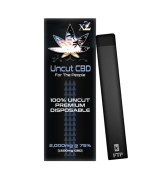Full Spectrum Uncut CBD Disposable Super Lemon Haze 2mL (Hybrid)