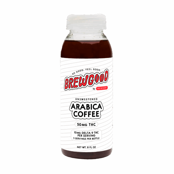 Brewgood THC Infused Arabica Coffee 50mg 8oz (Reg. Price $12)