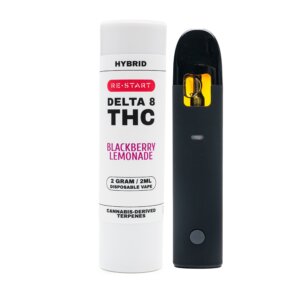 Delta 8 Vape Disposable (H) Blackberry Lemonade 2mL Live Resin