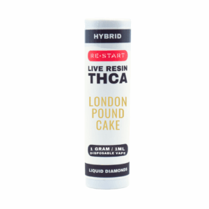 THCA Disposable 1mL (H) London Pound Cake Live Resin