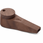 Bearded Circle Wooden Pipe w/Lid Walut