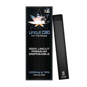 Uncut Disposable CBD Vape Pen 2mL Granddaddy Purple (I)
