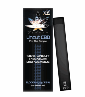 Uncut CBD Disposable Vape Pen 2mL (S) Pineapple Express 2mL Sativa (MSRP $54.99)