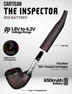 The Inspector Cartridge Vape - Mahogany (MSRP $37)
