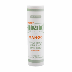 MEND THCV + Delta 9 THC Gummies 8-ct Mango (Total THC 40MG)