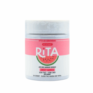 RITA Delta 9 THC CBD Gummies Sweet Sandia 30/ct