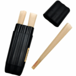 Raw Three Tree Case - Triple Pre-Roll Case w/cones