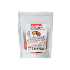 Delta 9 THC CBD 30mg Peanut Butter Nug  1-ct