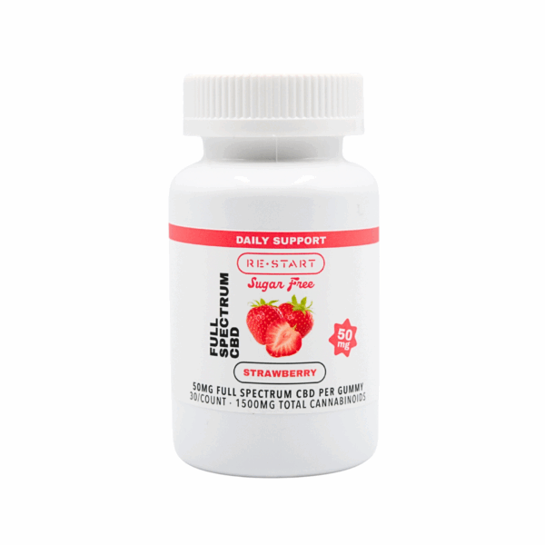 Sugar-Free CBD Gummies 50MG 30-ct