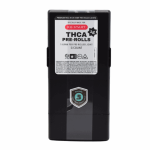 THCA Pre-Rolls Black Ice 5/pk (Indica)