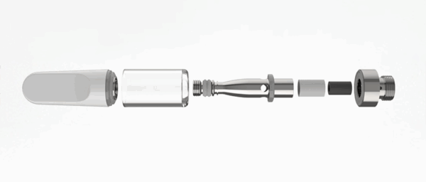 THC-2 Evo CCell Vape Glass Tank 1/ct - Image 4