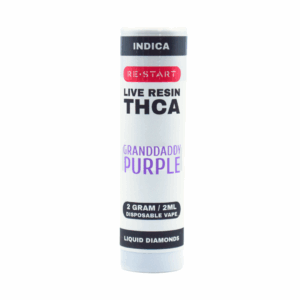 THCA Disposable 2mL (I) Granddaddy Purple Live Resin RESTOCK SOON