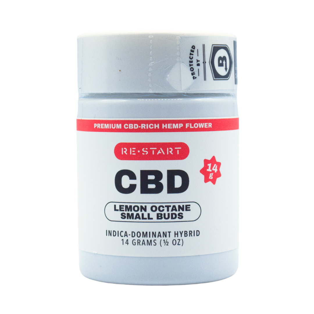 CBD Flower Lemon Octane Smalls 14G (Hybrid)