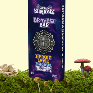 Magical Mushroom Heroic Dose Chocolate Bar by Captain Shroomz