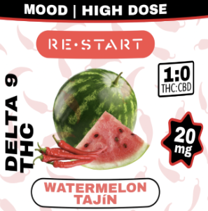 Delta 9 THC 20mg Gummies - Watermelon Tajin 1-ct
