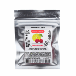 Delta 8 THC 10mg Gummies Cherry Limeade 4-ct