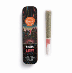 THCA Pre-roll Live Hash & Rosin Infused Double Papaya (S) 1G