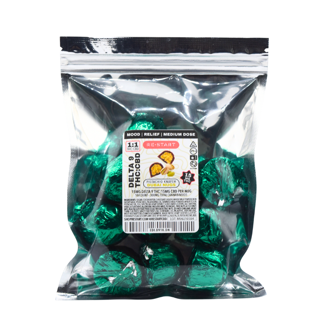 Delta 9 THC CBD Pistachio Dubai Nugs - Image 2