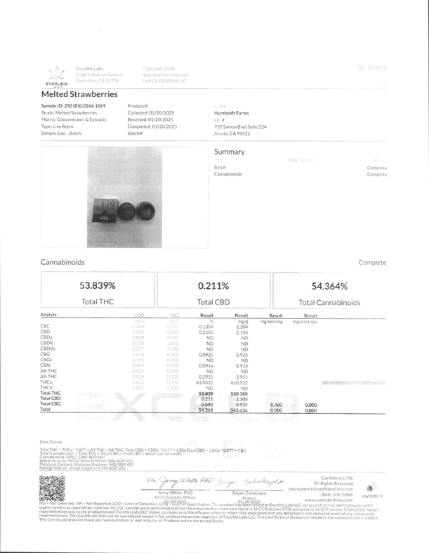 Premium Live Rosin 1G Melted Strawberries (H) - Image 2