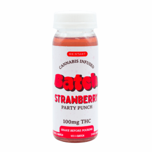 RESTART Batch 100mg Delta 9 THC Party Punch  4oz Strawberry  (Reg. Price $20)