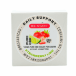 CBD NO THC Gummies 100MG Strawberry Lime 4-ct