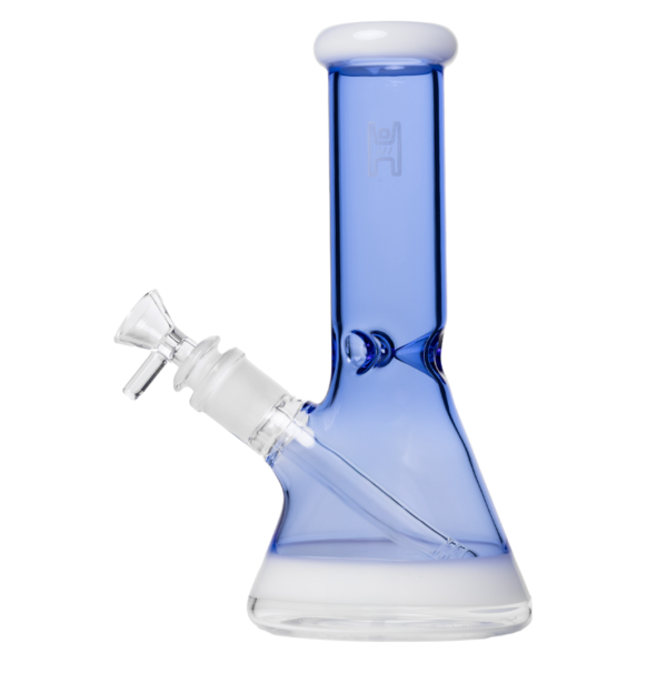 Human Grade 9" Beaker Water Pipe - Blue