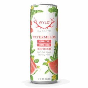 Wyld THC CBG Sparkling Water - Watermelon