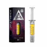 iDelta 8 CBD Dab Syringe 1mL Silver (900MG 2:1)