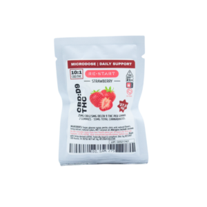 Delta 9 THC CBD Microdose Gummies Strawberry (1:10) 2-ct