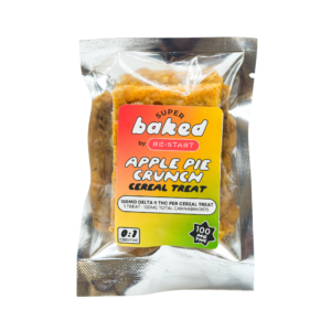 Delta 9 THC 100mg Apple Pie Crunch Treats