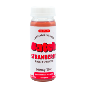RESTART Batch 100mg Delta 9 THC Party Punch 4oz Strawberry (Reg. Price $20)
