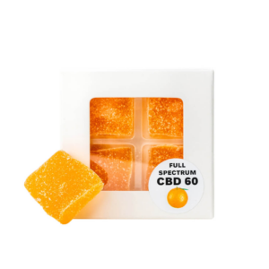 CBD Full Spectrum 60MG Gummies Texas Orange 4/ct