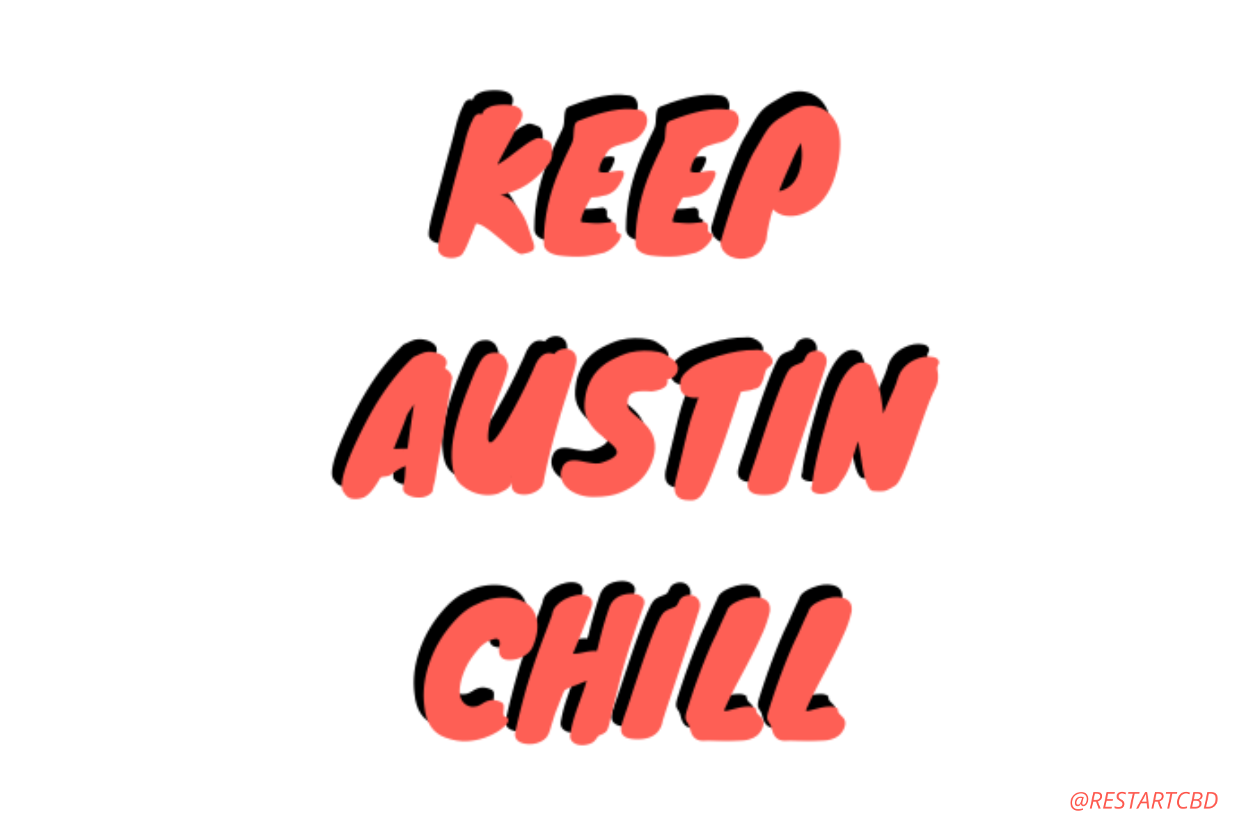 Gift Bag Bundle - Keep Austin Chill + Bonus Post Card - Image 3