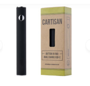 Cartisan Button VV 900 Dual Charge Vape Pen - 2G