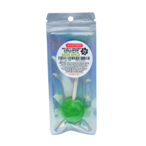 Delta 9 CBD Lollipop 20MG THC Green Apple