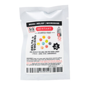 Microdose Delta 9 2MG Hard Candy 5-ct Sample