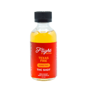 Flight THC Beverage Shot 30mg D9 - Texas Fire