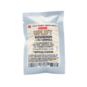 CBG Focus Mushroom Gummies Tropical 2-ct