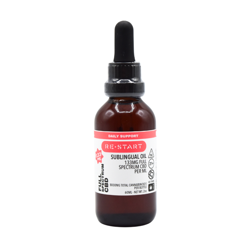 CBD Oil | Daily Support | Full Spectrum 60mL (8000mg) Online Only!