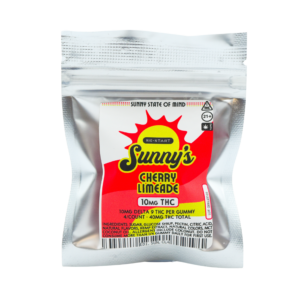 Sunny's Delta 9 THC 10mg Cherry Limeade 4-ct