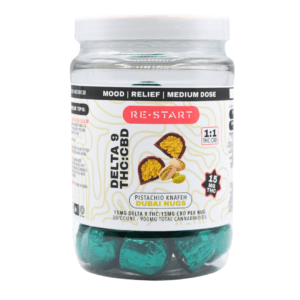 Delta 9 THC CBD Pistachio Dubai Nugs