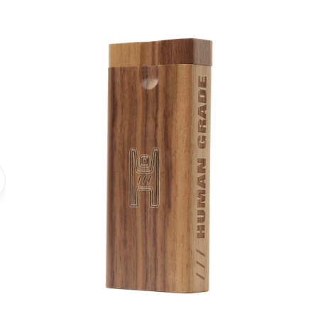 Human Grade Wooden Dugout - Walnut