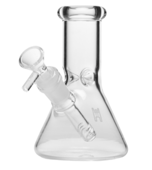 Human Grade 6” Beaker Water Pipe - Clear
