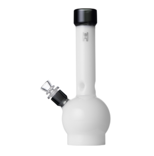 Human Grade 12” Ball Bong - Clear/Black