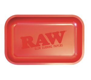RAW Rolling Tray -Small Red (11"x7")