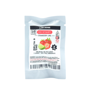 Delta 9 THC 5MG Gummies Strawberry Lime 2-ct (Online Only)